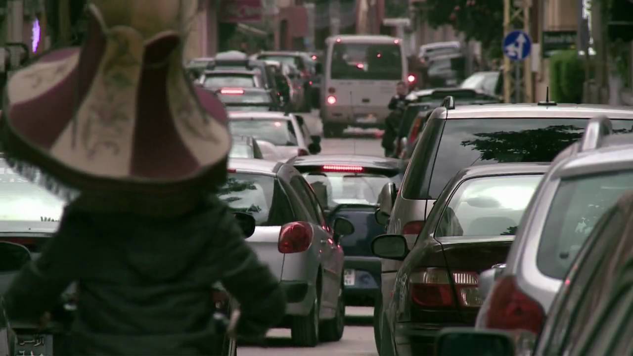 Shankaboot: the delivery boy on his scooter in Beirut traffic